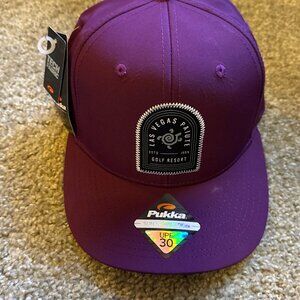 NWT Pukka Las Vegas Paiute Golf Resort Snapback Hat | UPF 30
